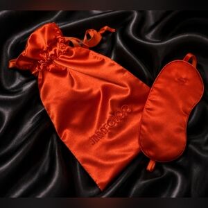 Jimmy Choo Satin Sleep Mask and Dust bag